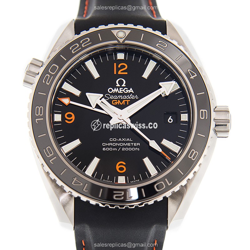Luxurious Omega Seamaster Replica with Black Dial Automatic Movement, Steel Case Watch
