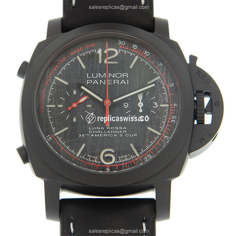 Luxurious Panerai LUMINOR Ceramic Replica with Black Dial & Automatic Movement Watch
