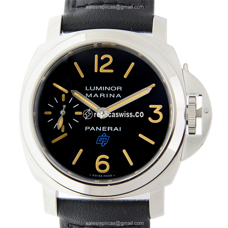 Luxurious Panerai LUMINOR PAM00631 Replica, Manual Wind, Black Steel Case, Sapphire Crystal Watch