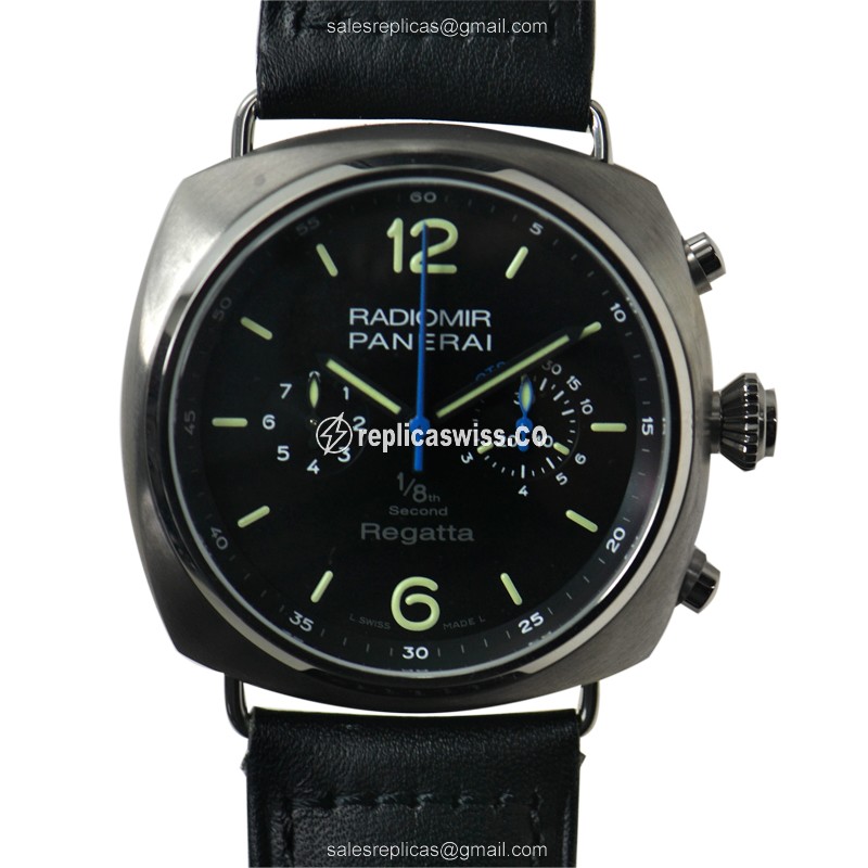 Luxurious Panerai PAM00343 RADIOMIR Replica with Automatic Movement Exquisite Black Titanium