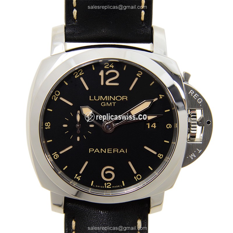 Luxurious Panerai PAM00531 LUMINOR Replica with Black Dial & Automatic Movement Watch