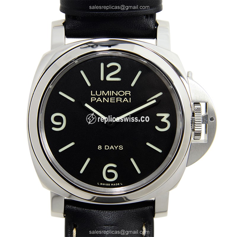 Luxurious Panerai PAM00560 Luminor Replica in Stainless Steel, Black Dial & Automatic Movement Watch