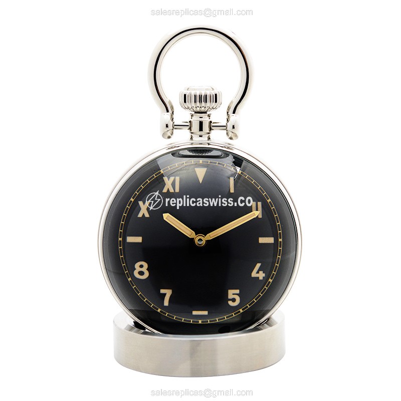Luxurious Panerai PAM00651 Replica Watch | Black Dial | Stainless Steel Case | Manual Wind Movement