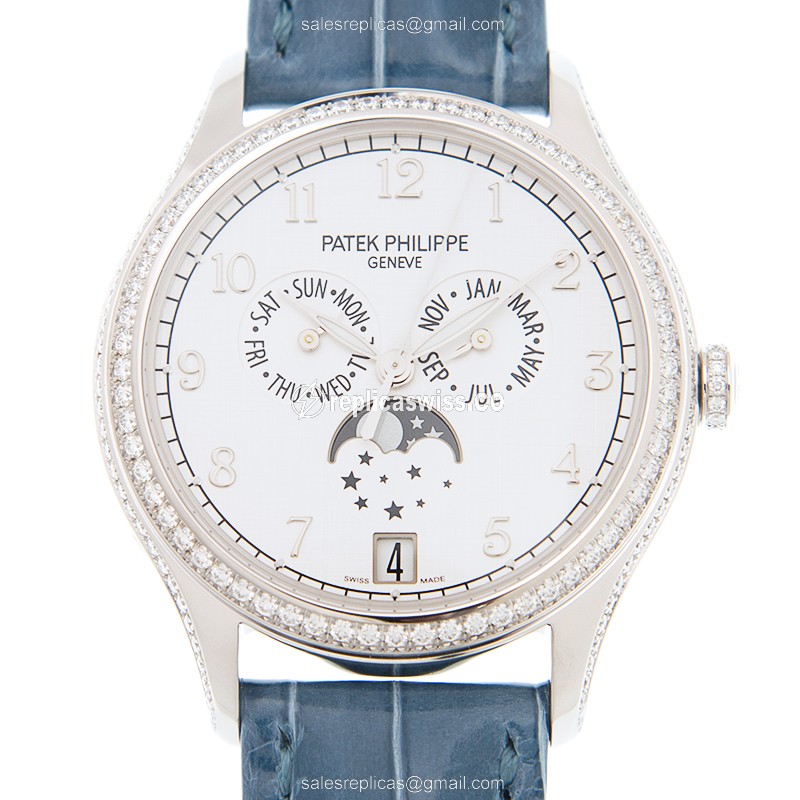 Luxurious Patek Philippe 4947G-010 Replica in 18kt White Gold, Automatic Movement, Exquisite