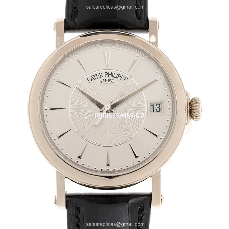 Luxurious Patek Philippe 5153G-010 Replica in 18kt Gold, Automatic Movement & White Dial Watch