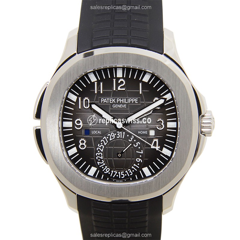 Luxurious Patek Philippe 5164A-001 AQUANAUT Replica with Dark Grey Dial & Automatic Movement Watch