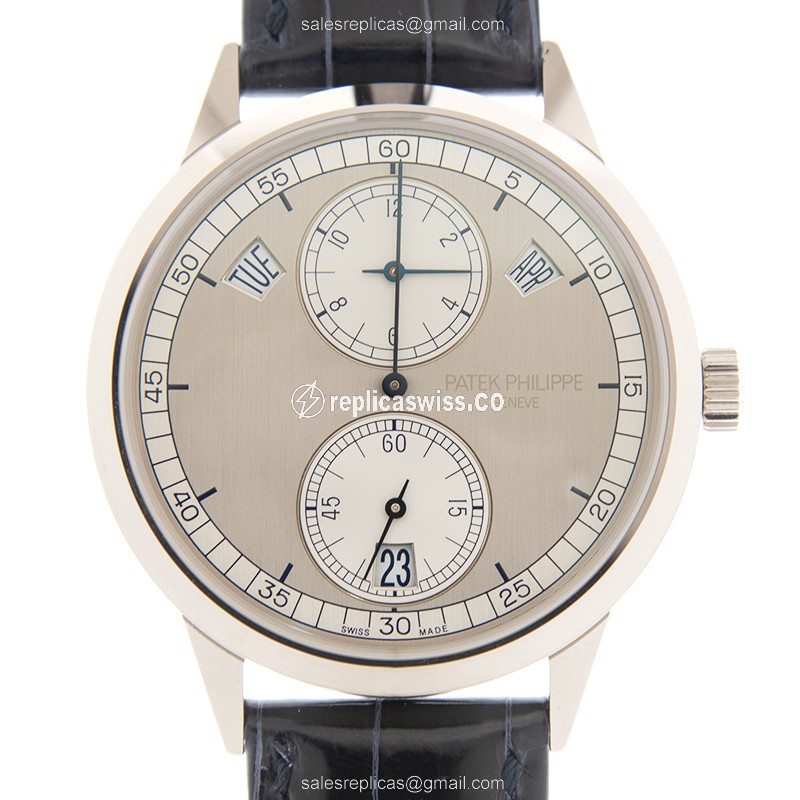 Luxurious Patek Philippe 5235G-001 Replica Watch with Automatic Movement & Silver Dial