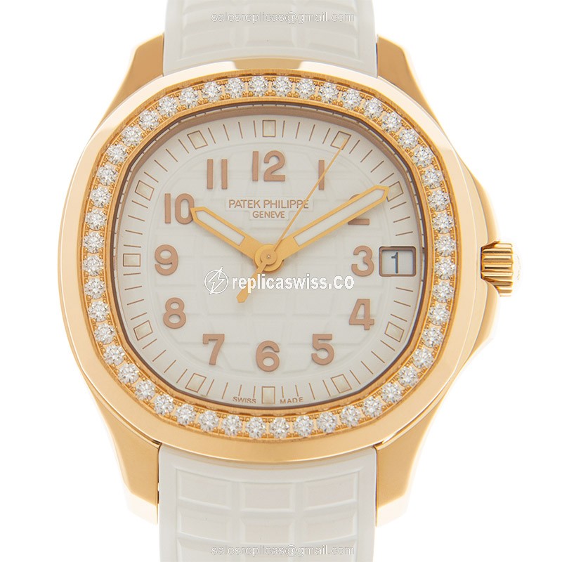 Luxurious Patek Philippe 5268/200R-001 AQUANAUT Replica in 18kt Rose Gold, Automatic Movement, and
