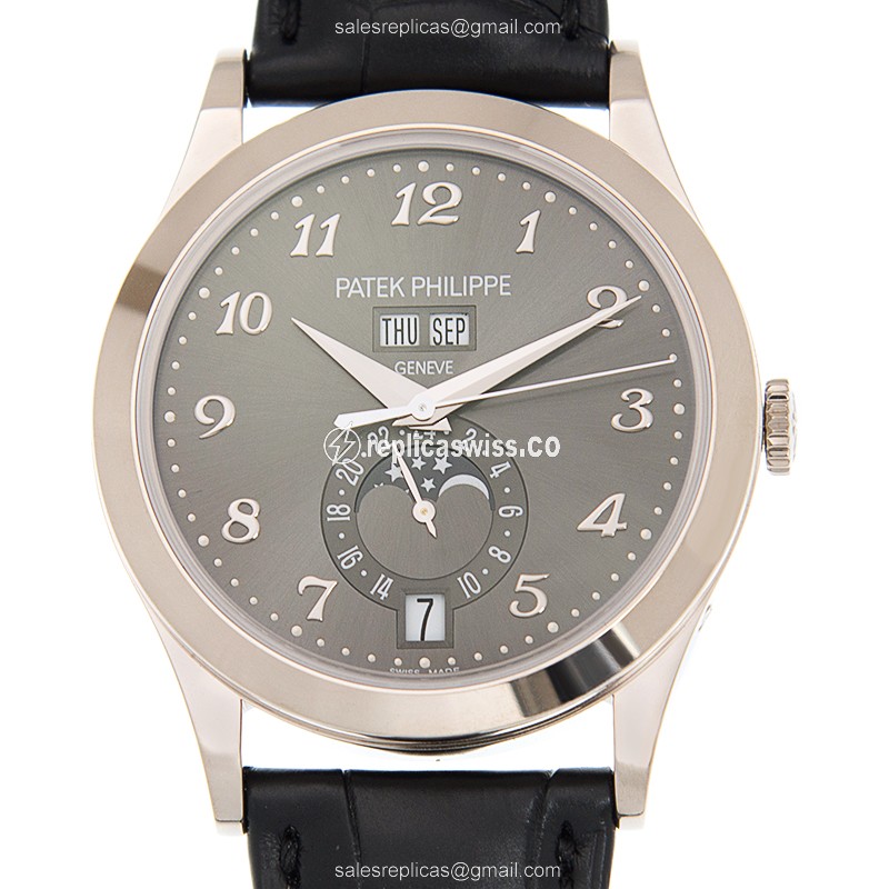 Luxurious Patek Philippe 5396G-014 Replica in 18kt Gold, Automatic Movement with Gray Dial and