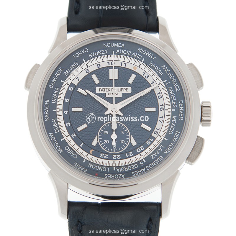 Luxurious Patek Philippe 5930G-010 Replica Watch, Automatic Movement, Stainless Steel Case