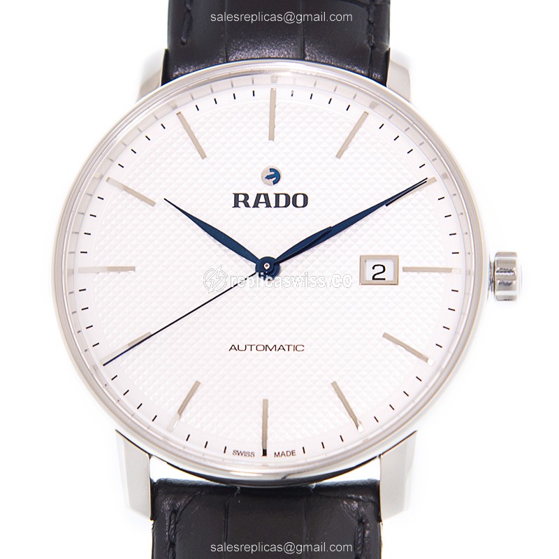 Luxurious Rado R22876015 CENTRIX Replica, Automatic Movement, Polished Steel Case & White Dial Watch
