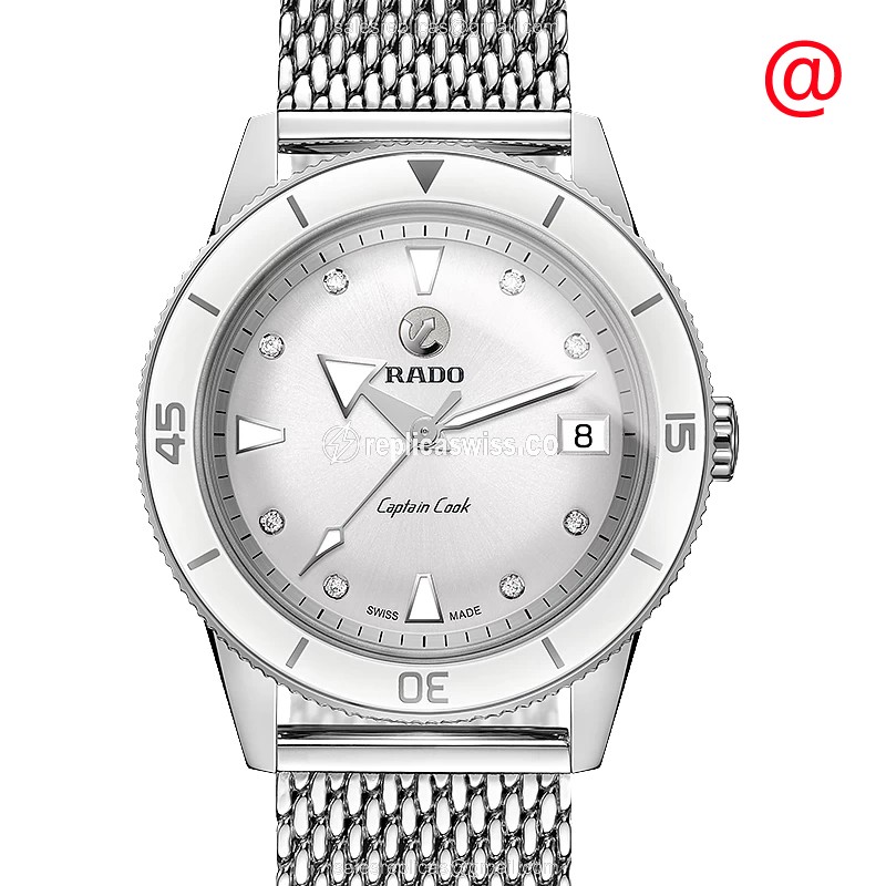 Luxurious Rado R32500703 Hyperchrome Replica Watch | Automatic Movement | Silver Dial & Case