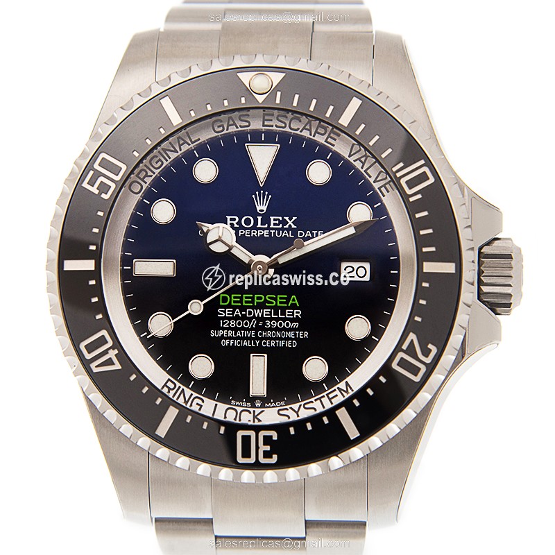 Luxurious Rolex 126660-0002 Deep Sea Replica with Automatic Movement Blue Dial Watch