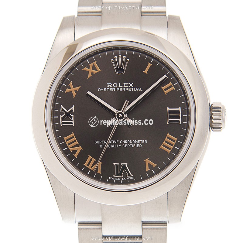 Luxurious Rolex 177200GYRN_O Replica with Automatic Movement Stainless Steel Case Watch