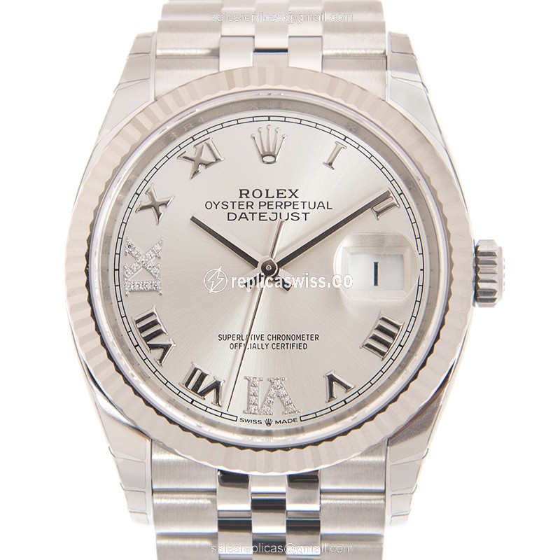 Luxurious Rolex DATEJUST 126234-0029 Replica, Silver Dial, Automatic Movement Watch