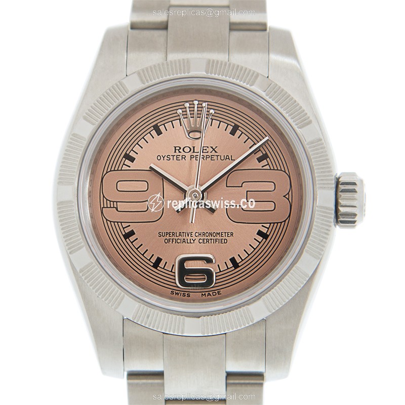 Luxurious Rolex Datejust Replica in Pink Dial & Steel Case, Automatic Movement Watch