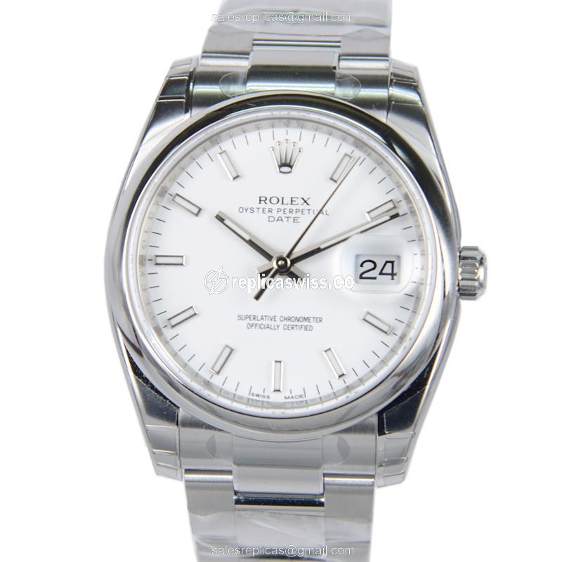 Luxurious Rolex Datejust Replica in Stainless Steel & White Dial, Automatic Movement Watch
