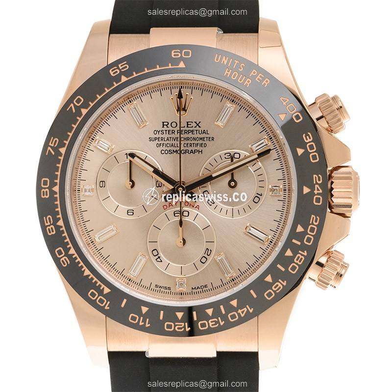 Luxurious Rolex Daytona 116515LN-0061 Replica, Automatic Movement, 18kt Pink Gold Case Watch