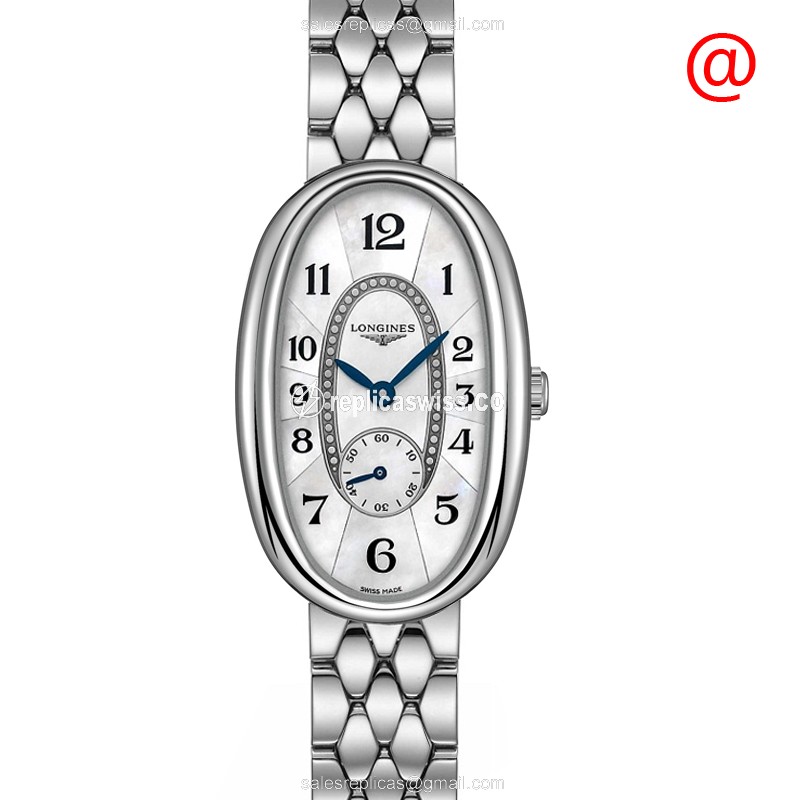 Luxurious Silver Dial Longines L2.306.4.83.6 Symphonette Replica in Stainless Steel & Quartz