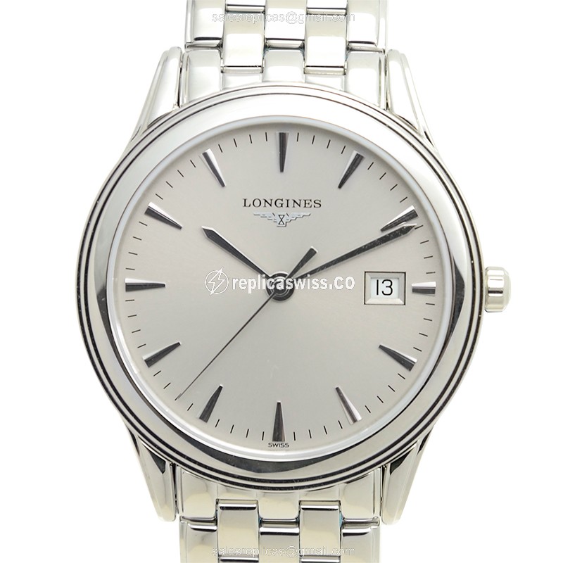 Luxurious Silver Dial Longines L4.716.4.72.6 Replica Watch, Stainless Steel Case & Clasp