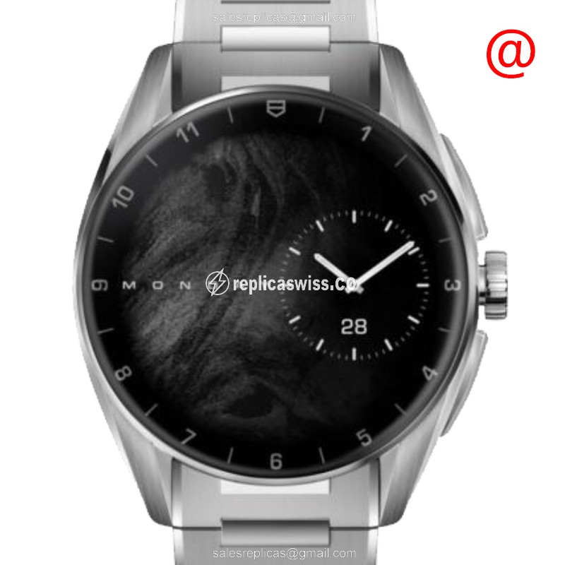 Luxurious Tag Heuer SBR8010.BA0617 Smart Watch | Black Dial & Steel Case