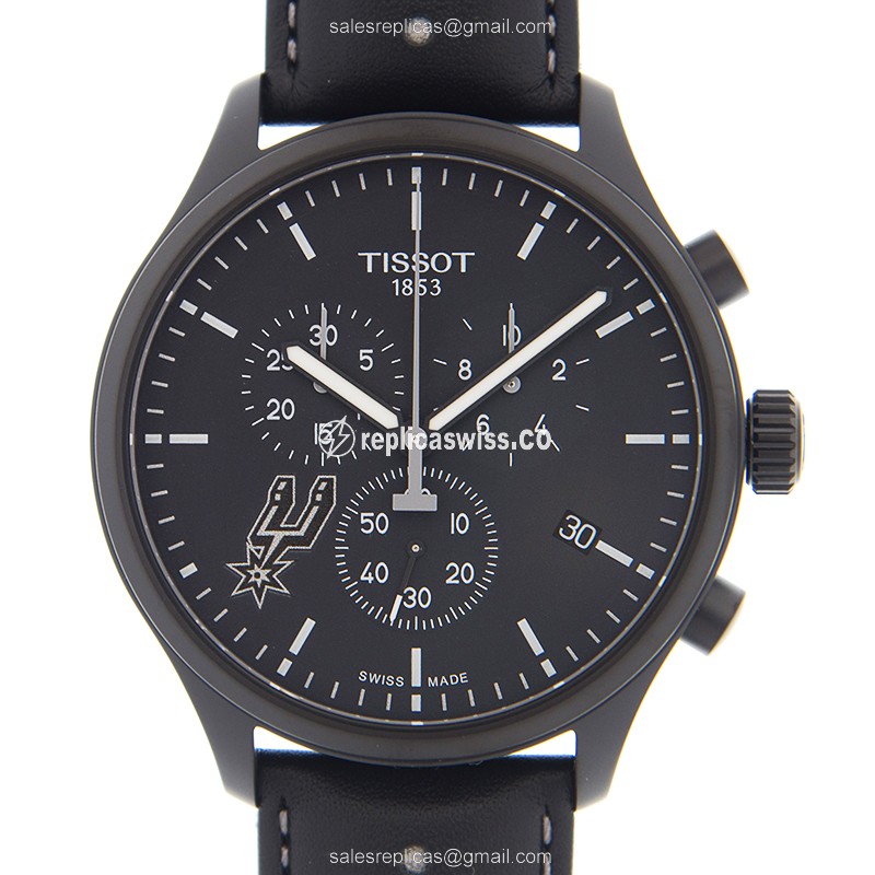 Luxurious Tissot Chrono XL Replica in Black Dial & Stainless Steel Case, Automatic Movement Watch