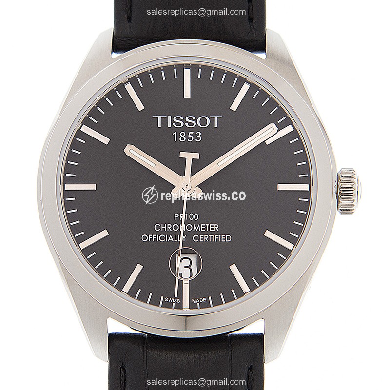 Luxurious Tissot T-Classic Replica in Black Dial & Stainless Steel Case, Automatic Movement Watch