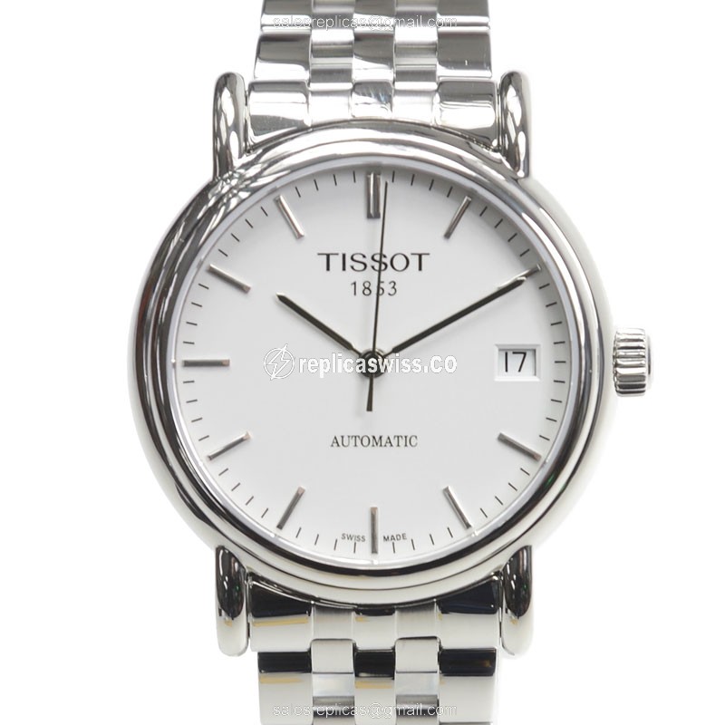 Luxurious Tissot T95.1.483.91 Special Collections Automatic Silver Dial & Stainless Steel Watch