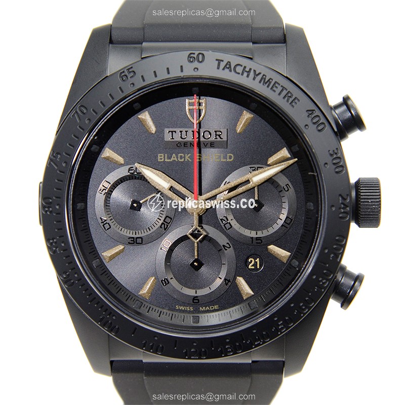 Luxurious Tudor Fastrider 42000CN Replica | Automatic Movement, Black Ceramic Case Watch