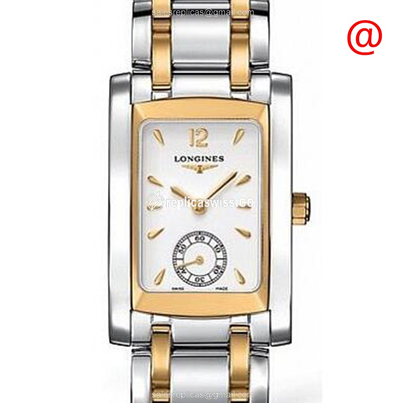 Luxurious White Dial Longines Dolce Vita Replica with 18kt Steel Case & Automatic Movement Watch