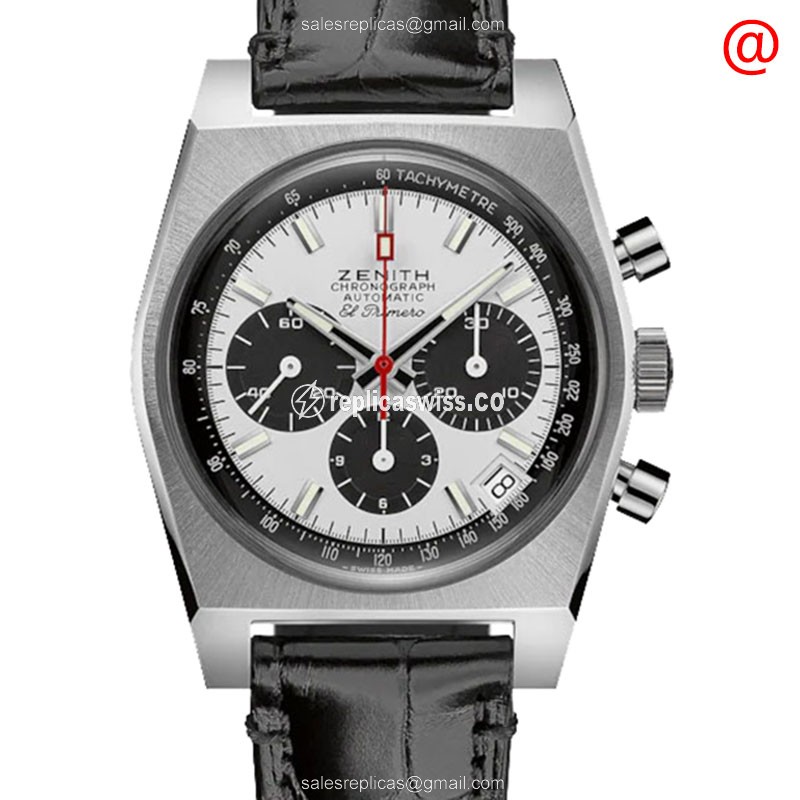 Luxurious Zenith Chronomaster Replica in Black Dial & Stainless Steel Case, Automatic Movement Watch