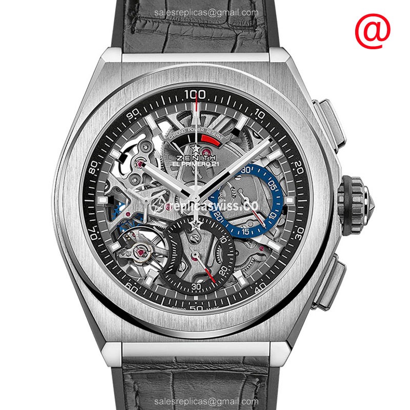 Luxurious Zenith DEFY Replica in Silver Dial, Automatic Movement & Titanium Case Watch