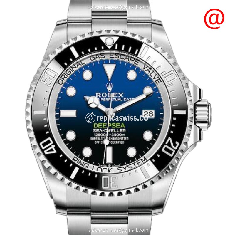 Luxury Blue Dial Rolex 136660-0003 DEEP SEA Replica Watch | Automatic Movement, Stainless Steel Case