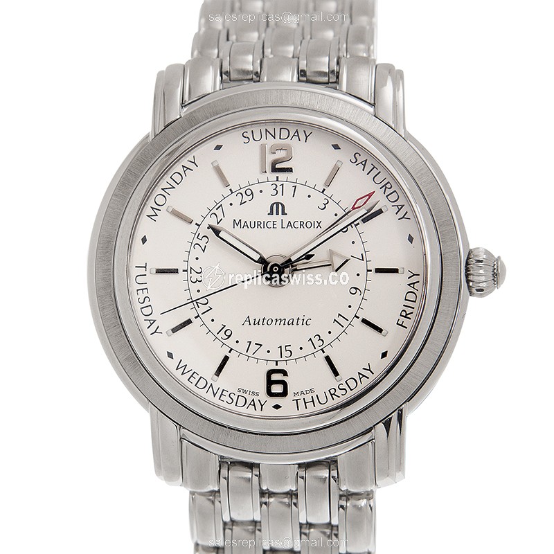 Maurice Lacroix MP6328-SS002-19E Masterpiece Replica | Automatic Movement | Stainless Steel Case &