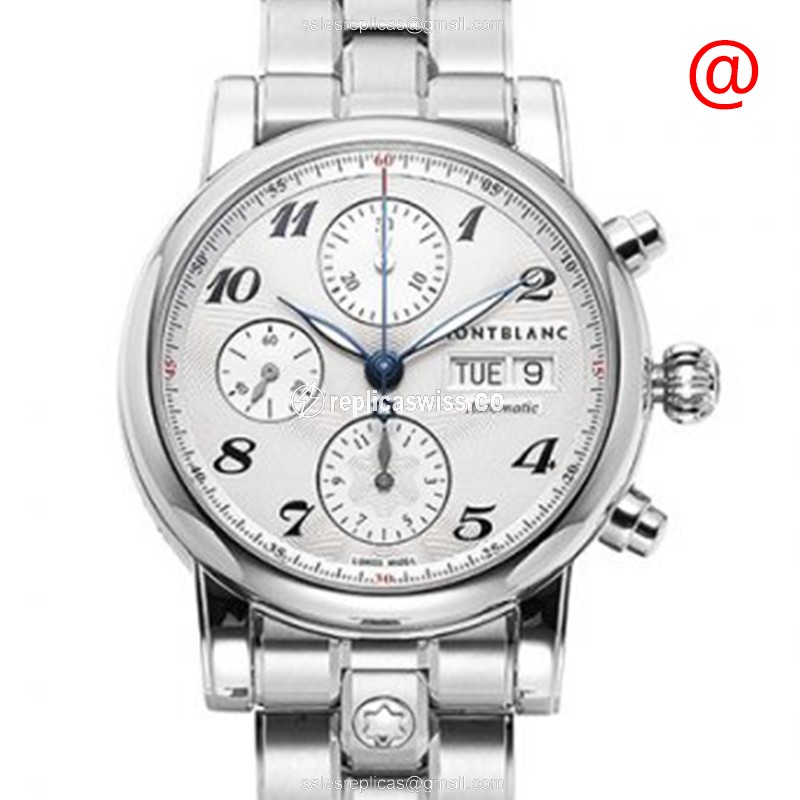 Mont Blanc 106468 STAR – Silver Dial Automatic Steel Case Watch
