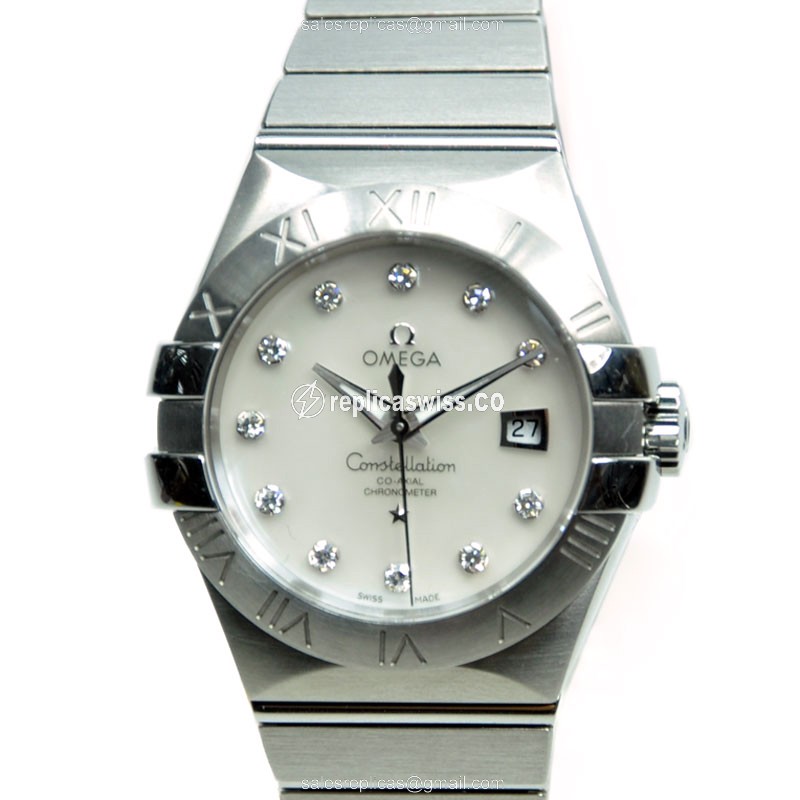 Omega Constellation 123.10.31.20.55.001 | Automatic White Dial, Stainless Steel Case Watch