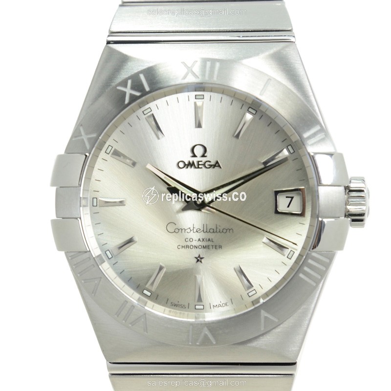 Omega Constellation 123.10.38.21.02.001 | Automatic Movement, Stainless Steel Case & Silver Dial