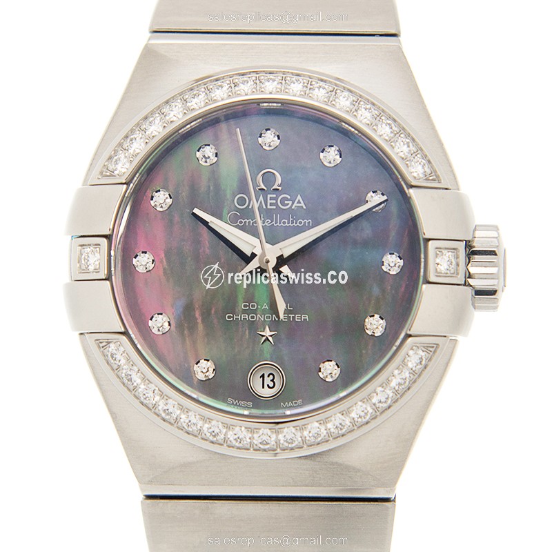Omega Constellation 123.15.27.20.57.003 | Black Dial, Automatic Steel Case Watch