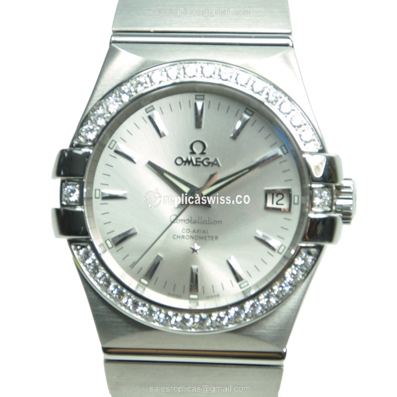 Omega Constellation 123.15.35.20.02.001 Replica | Automatic Movement, Stainless Steel Case &