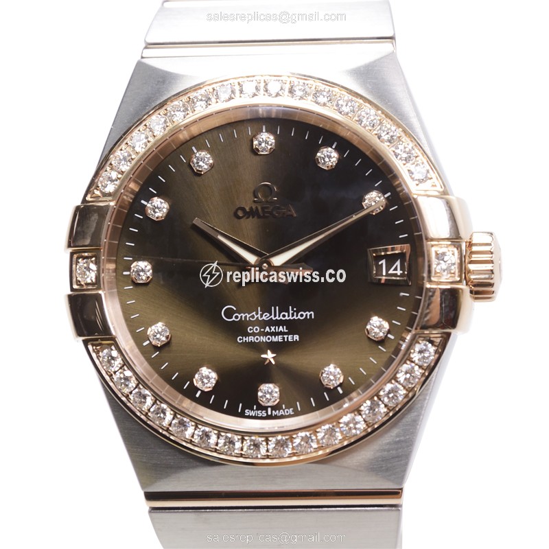 Omega Constellation 123.25.38.21.63.001 | 18kt Rose Gold Case & Automatic Movement Watch