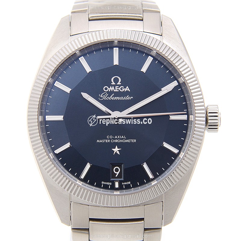 Omega Constellation 130.30.39.21.03.001 Replica, Automatic Movement, Blue Dial, Stainless Steel