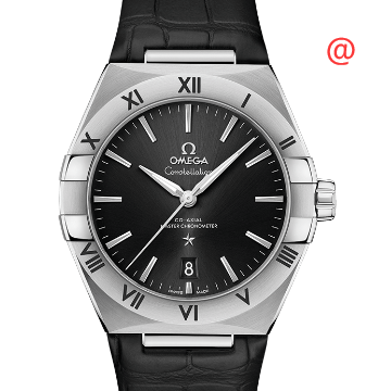 Omega Constellation 131.13.39.20.01.001 Replica | Automatic Movement, Black Dial & Stainless Steel