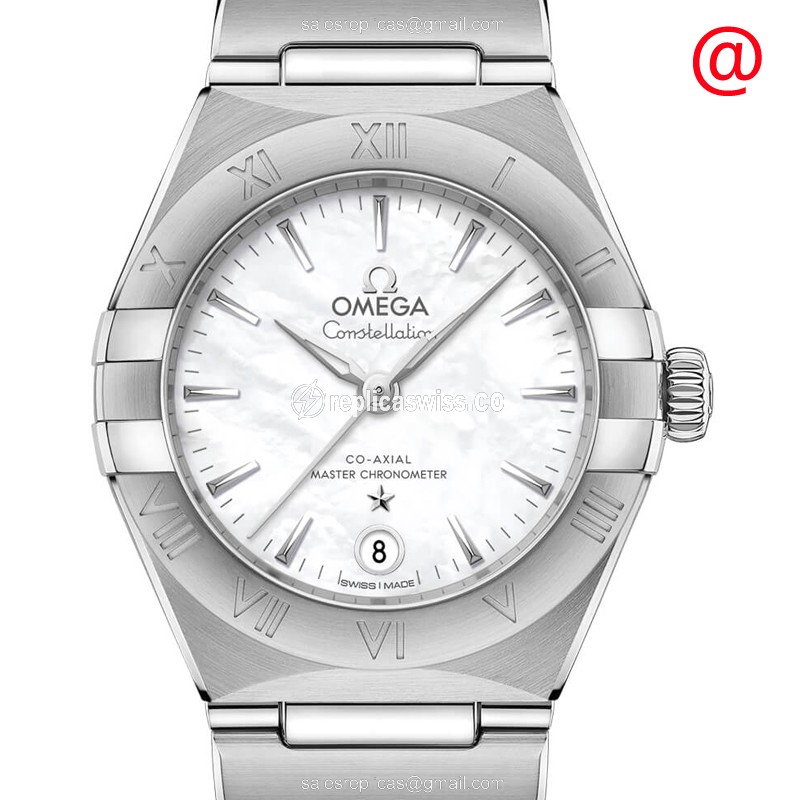 Omega Constellation Replica in White Dial & Stainless Steel, Automatic Movement Watch