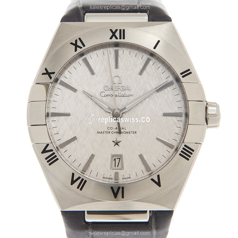 Omega Constellation Replica Watch | Automatic Movement, Gray Dial, Stainless Steel Case