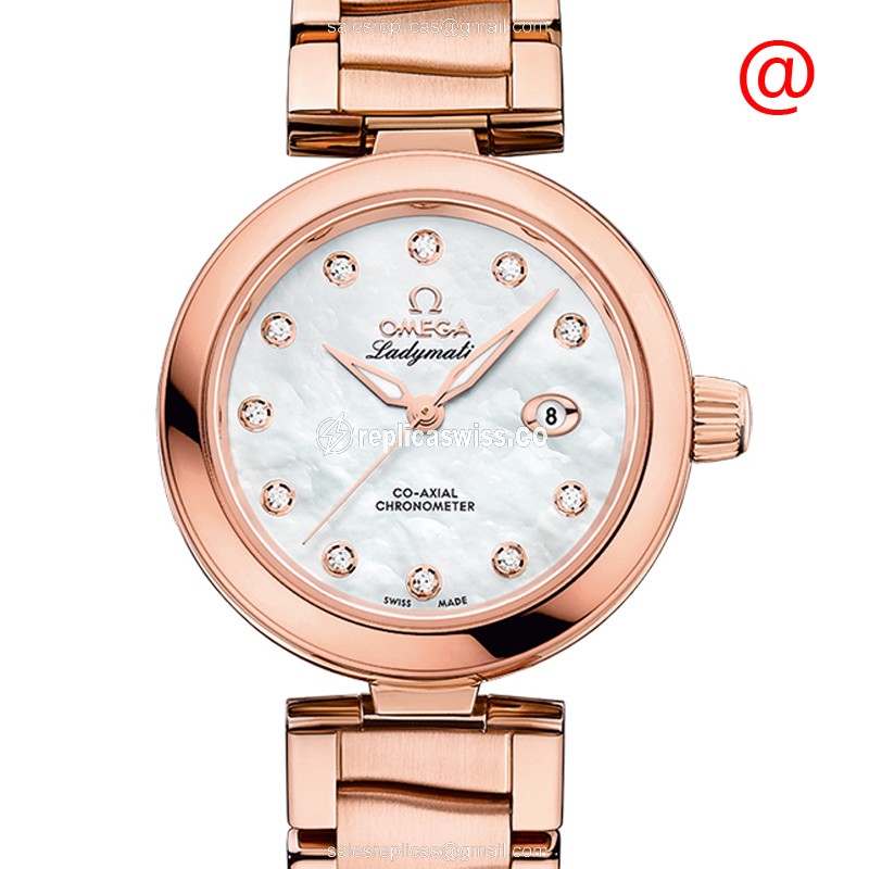 Omega De Ville 425.60.34.20.55.004 | Automatic Movement, 18kt White Gold Case Watch