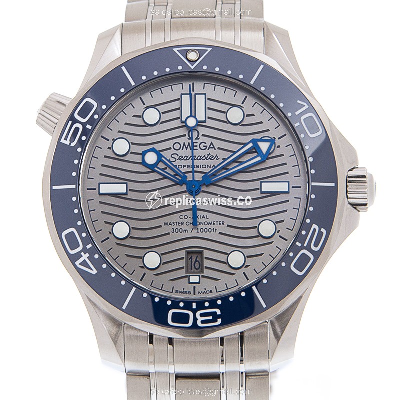 Omega Seamaster 210.30.42.20.06.001 Replica in Stainless Steel with Automatic Movement Gray