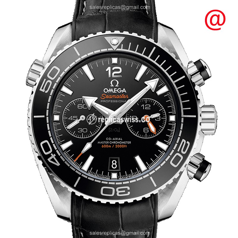 Omega Seamaster 215.33.46.51.01.001 Replica | Automatic Movement, Black Dial & Stainless Steel Case