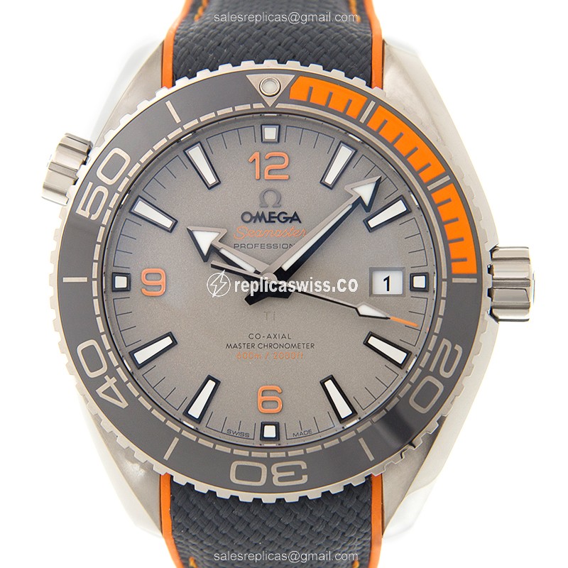 Omega Seamaster 215.92.44.21.99.001 Replica, Automatic, Titanium Case, Gray Dial Watch
