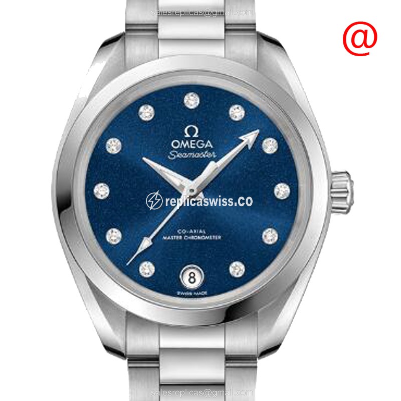 Omega Seamaster 220.10.34.20.53.001 Replica | Automatic Movement, Blue Dial, Stainless Steel Case