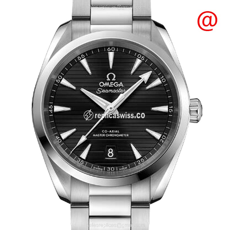 Omega Seamaster 220.10.38.20.01.001 Replica | Automatic Movement, Black Dial, Stainless Steel Case